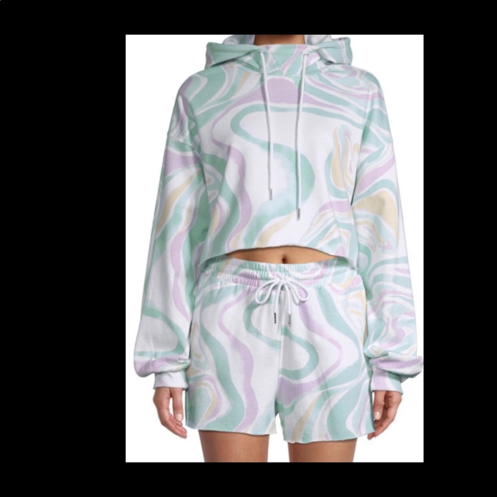 hoodie & short set